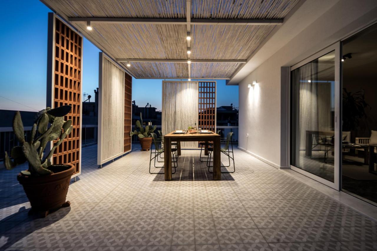 Sea View Beach Penthouse - Athens Coast Esterno foto