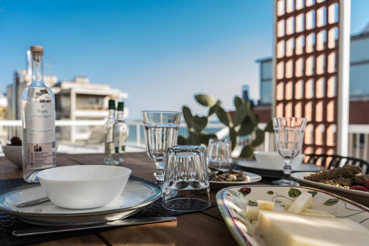 Sea View Beach Penthouse - Athens Coast Esterno foto