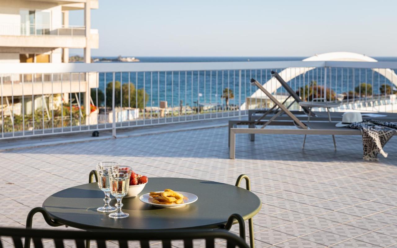 Sea View Beach Penthouse - Athens Coast Esterno foto