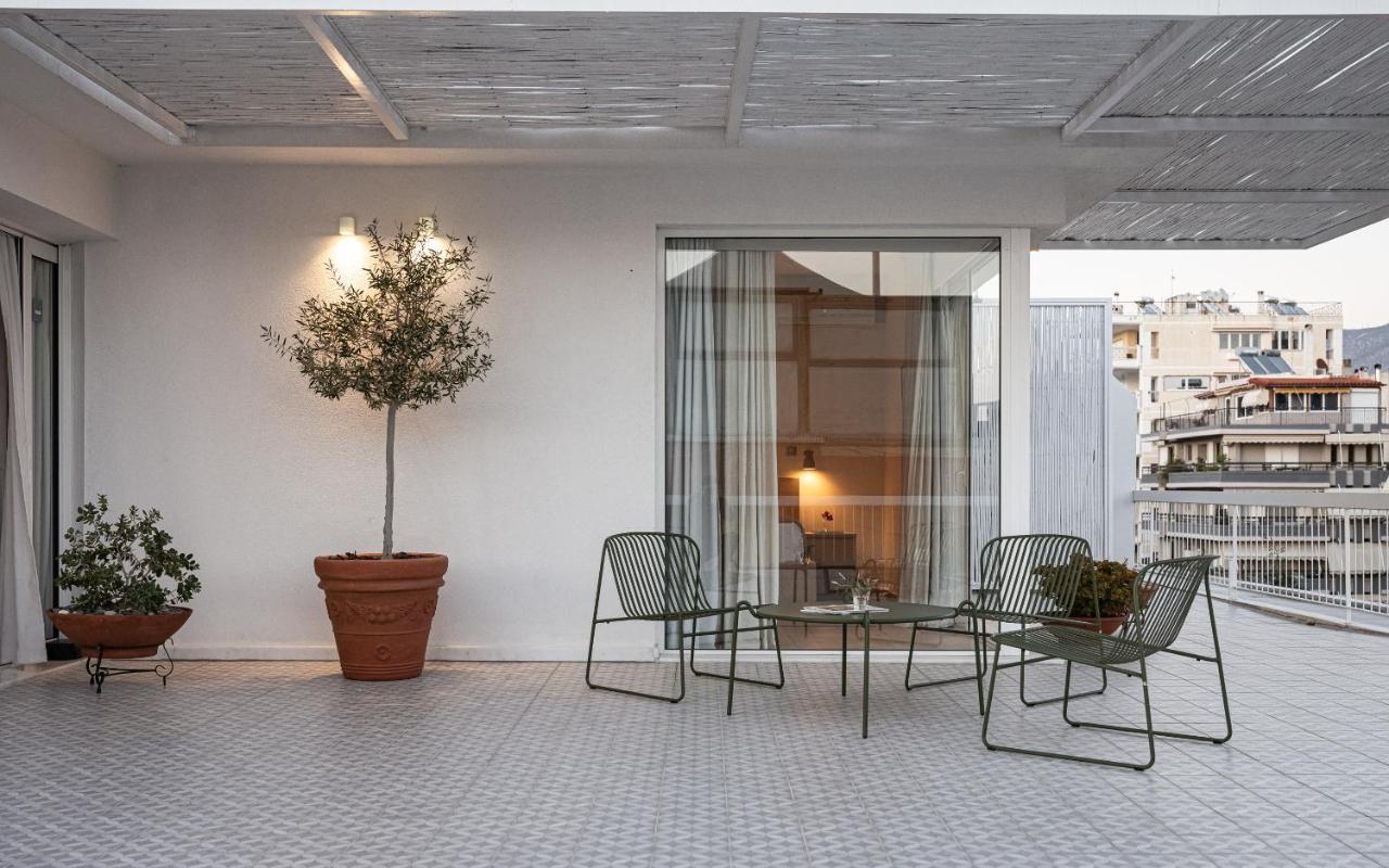 Sea View Beach Penthouse - Athens Coast Esterno foto