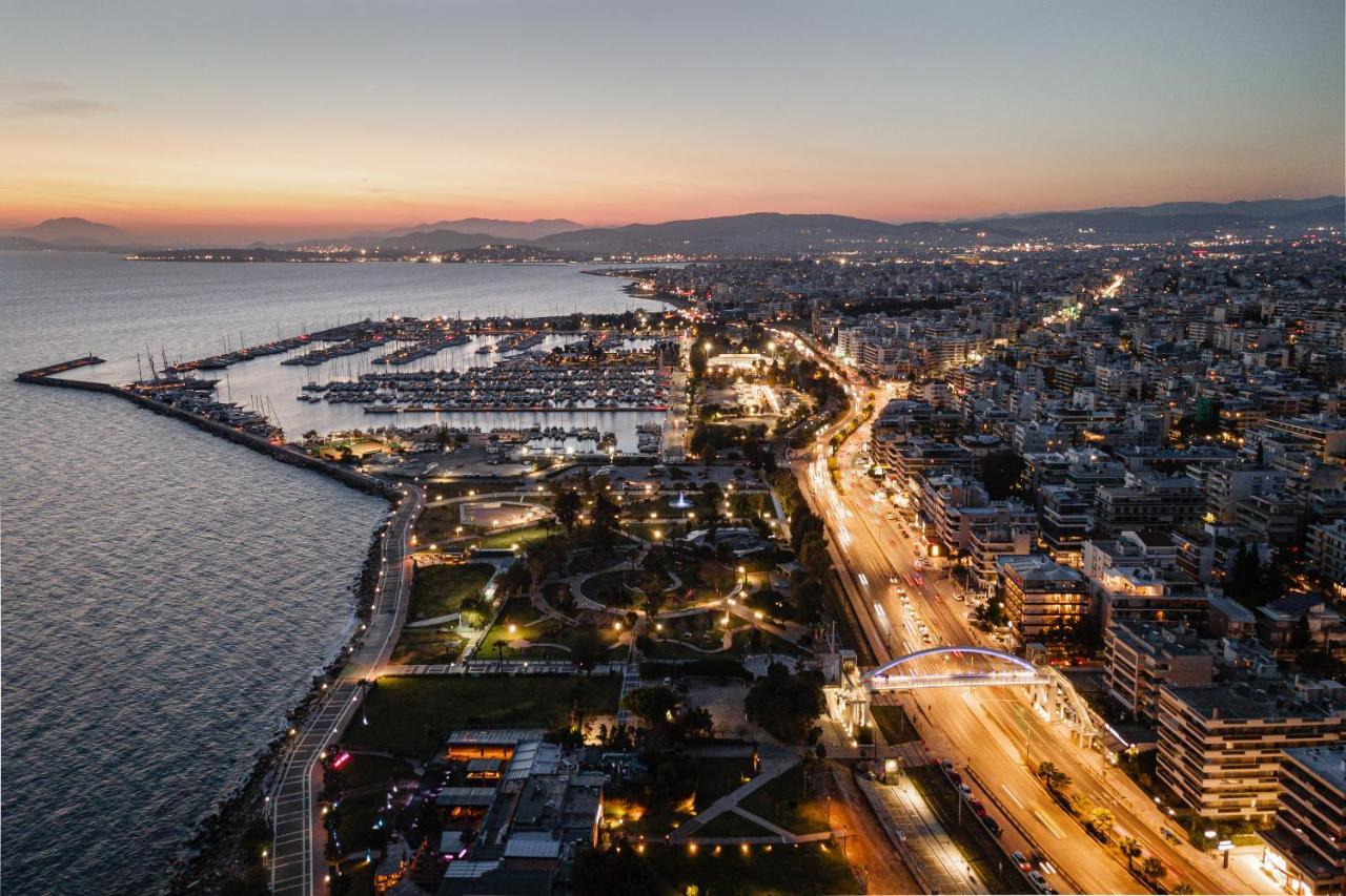 Sea View Beach Penthouse - Athens Coast Esterno foto