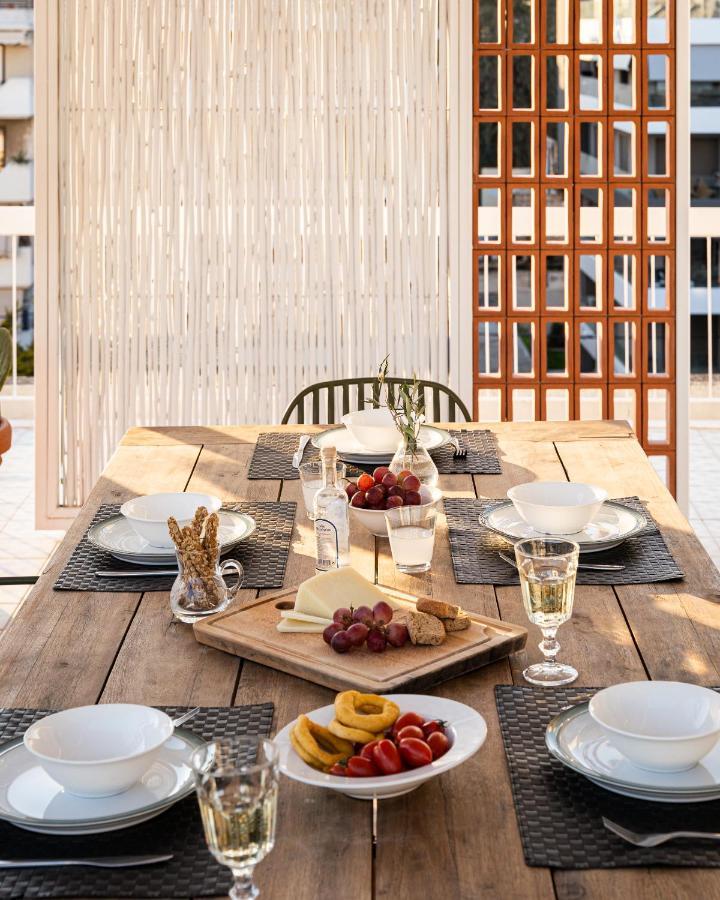 Sea View Beach Penthouse - Athens Coast Esterno foto